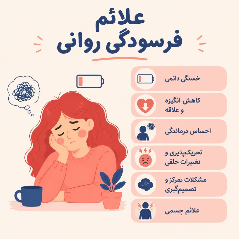 علائم فرسودگی روانی